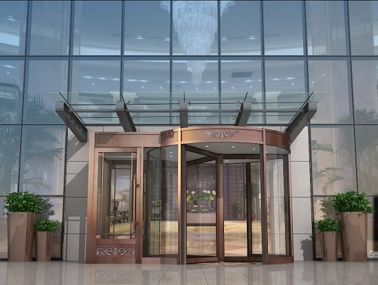 成都旋轉(zhuǎn)門工程案例3