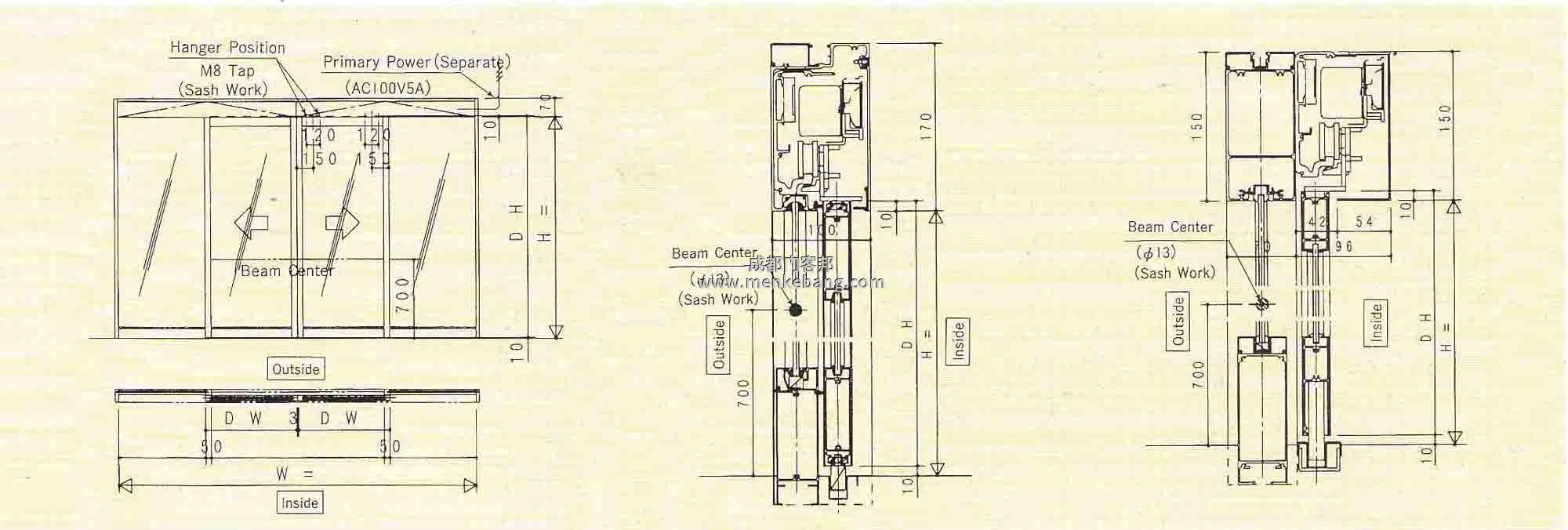 日本扶桑自動門,扶桑自動門說明書