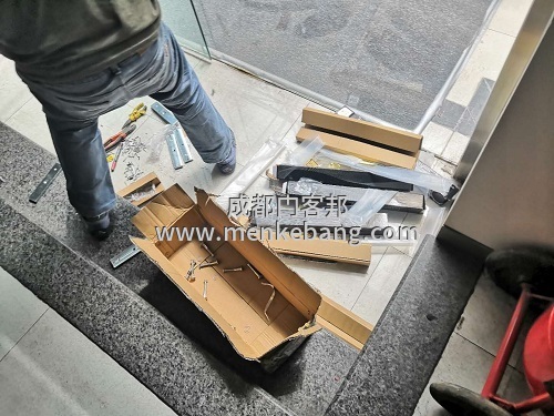 玻璃門(mén)裝門(mén)禁,雙開(kāi)門(mén)玻璃加裝門(mén)禁