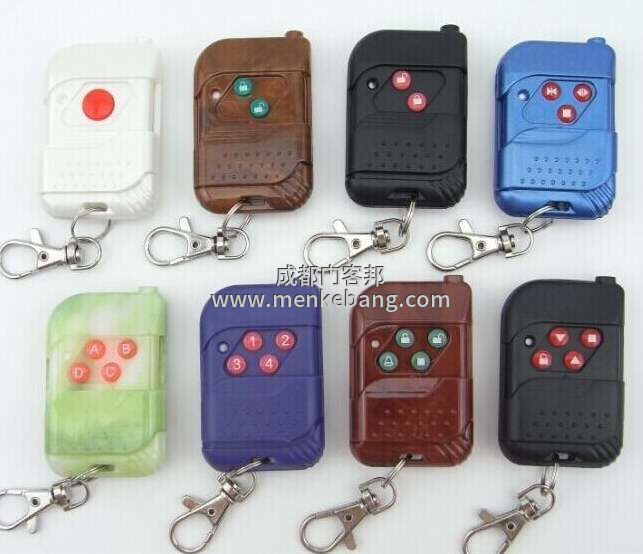 電動門遙控器按鍵說明