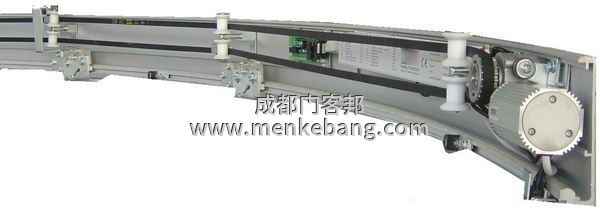 弧形感應門機組圖